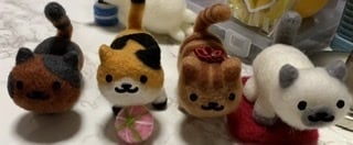 羊毛フェルト作品を提供します 動物、キャラクター、ゆるキャラなどあればお作りいたします。 イメージ2