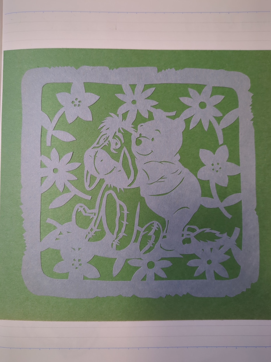 切り絵！インテリアにも贈り物にもなります インテリアやウェルカムボード、贈り物の包装など。 イメージ3