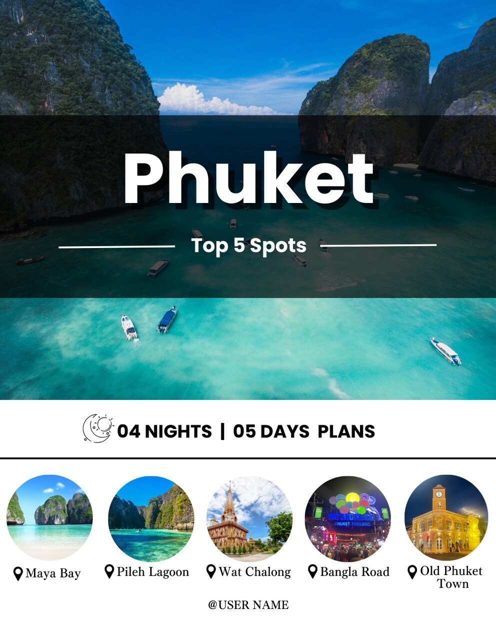 旅行Instagram投稿テンプレートを販売します 丸々コピーOK！かっこいい旅行投稿が一瞬で作成できます！ イメージ3