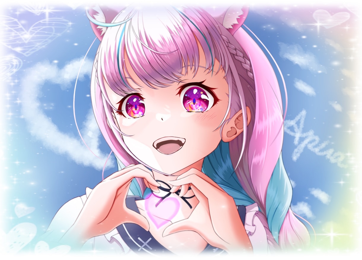 キャラクターの一枚絵制作します リクエストに応えたイラストを描きます! イメージ1