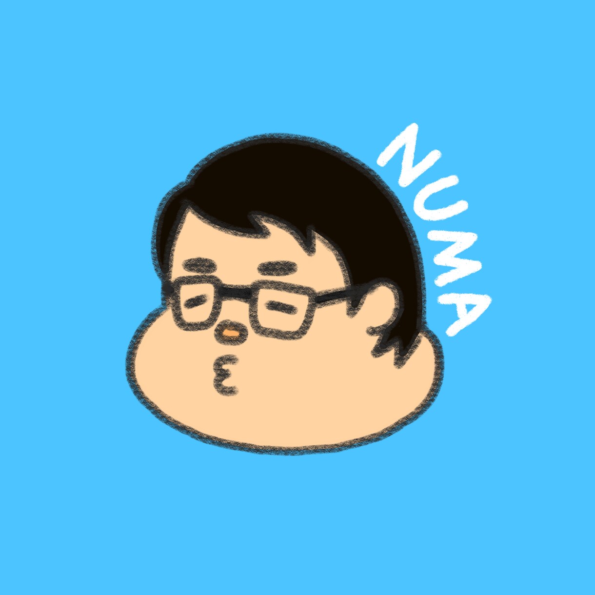 おもちみたいな似顔絵描きます これはおもち？いえ、あなたの似顔絵です。 イメージ2