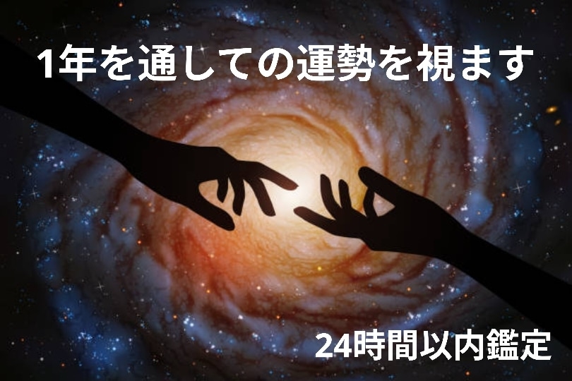 1年を通しての運勢を視ます ♡12ヶ月の運勢と開運ポイントをお伝えいたします♡ イメージ1