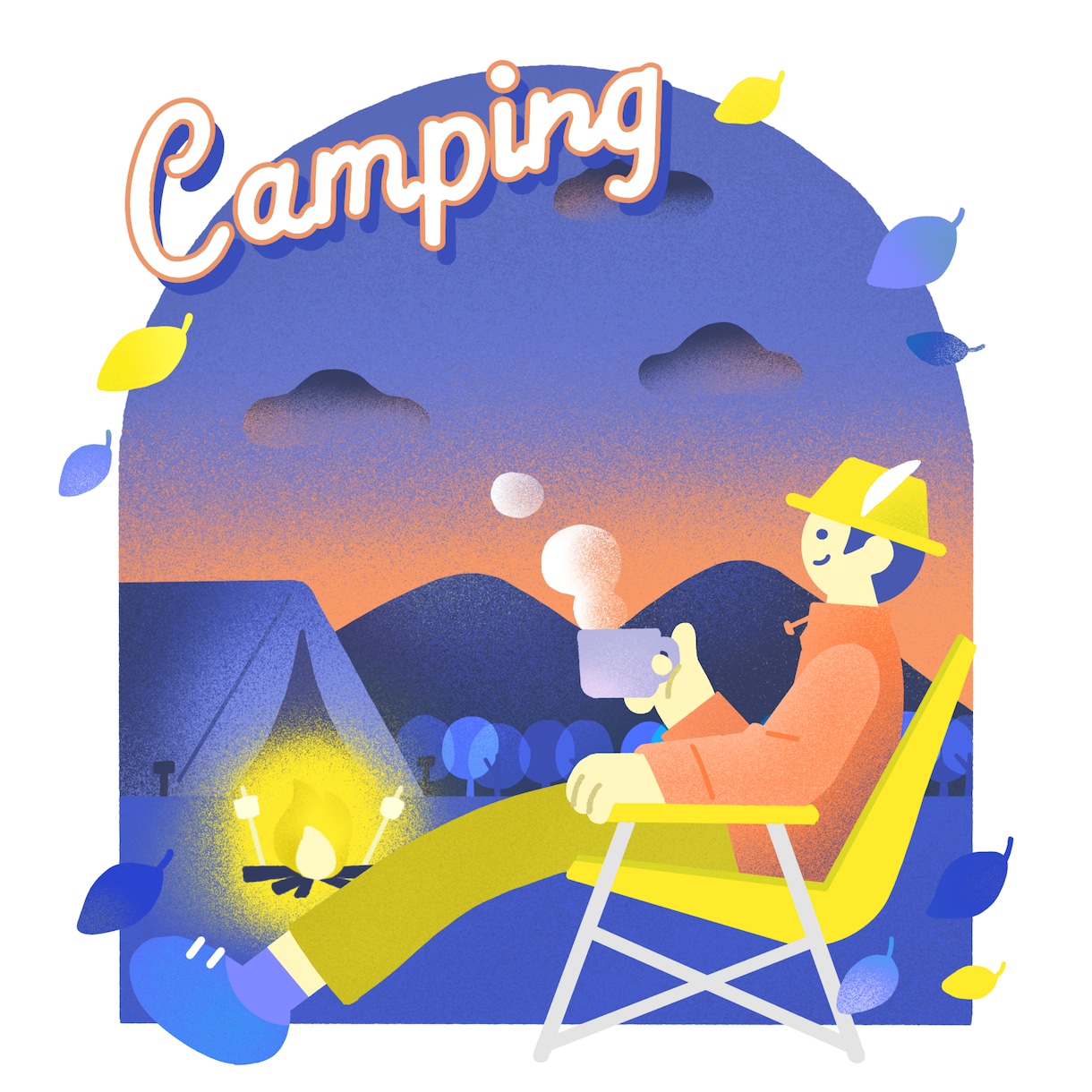 商用可◎ポップで目を惹くカラフルなイラスト描きます 書籍の挿絵やWEB、グッズなど幅広い媒体に対応します！ イメージ9