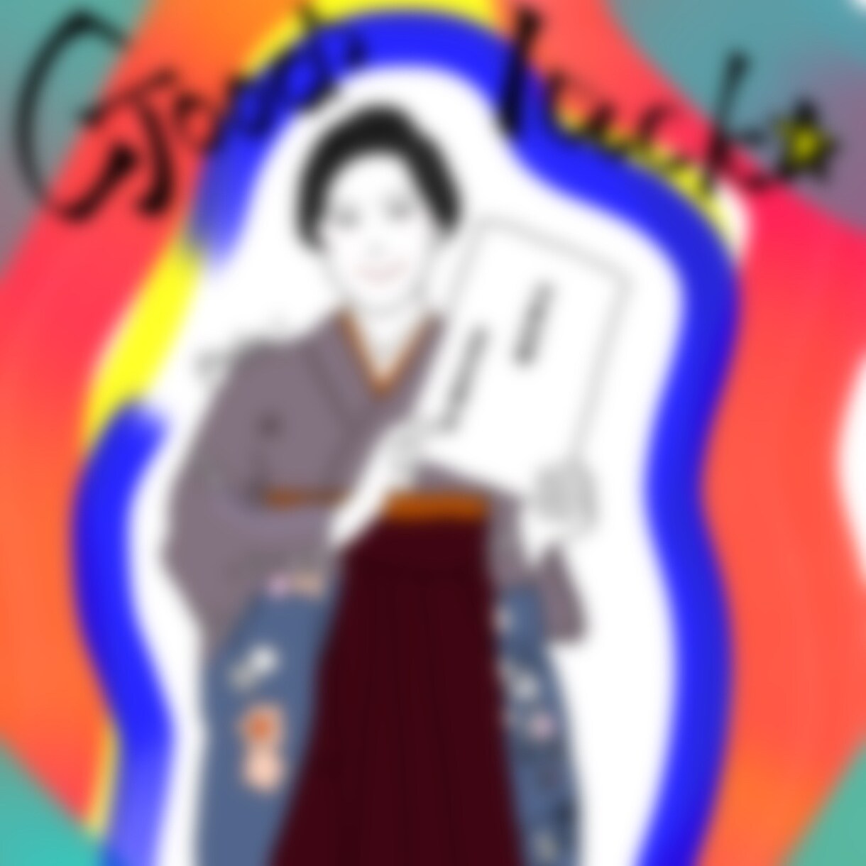 即日対応有！素敵な作品にします 世界で一つの似顔絵を一緒にを完成させましょう！ イメージ5