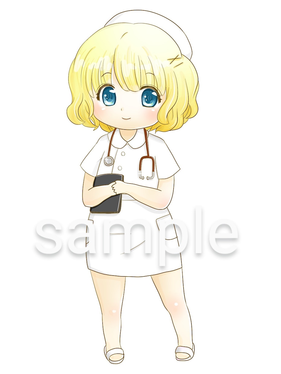 3頭身の女の子描きます いろいろなご要望にお応えします(*´∀人) イメージ3