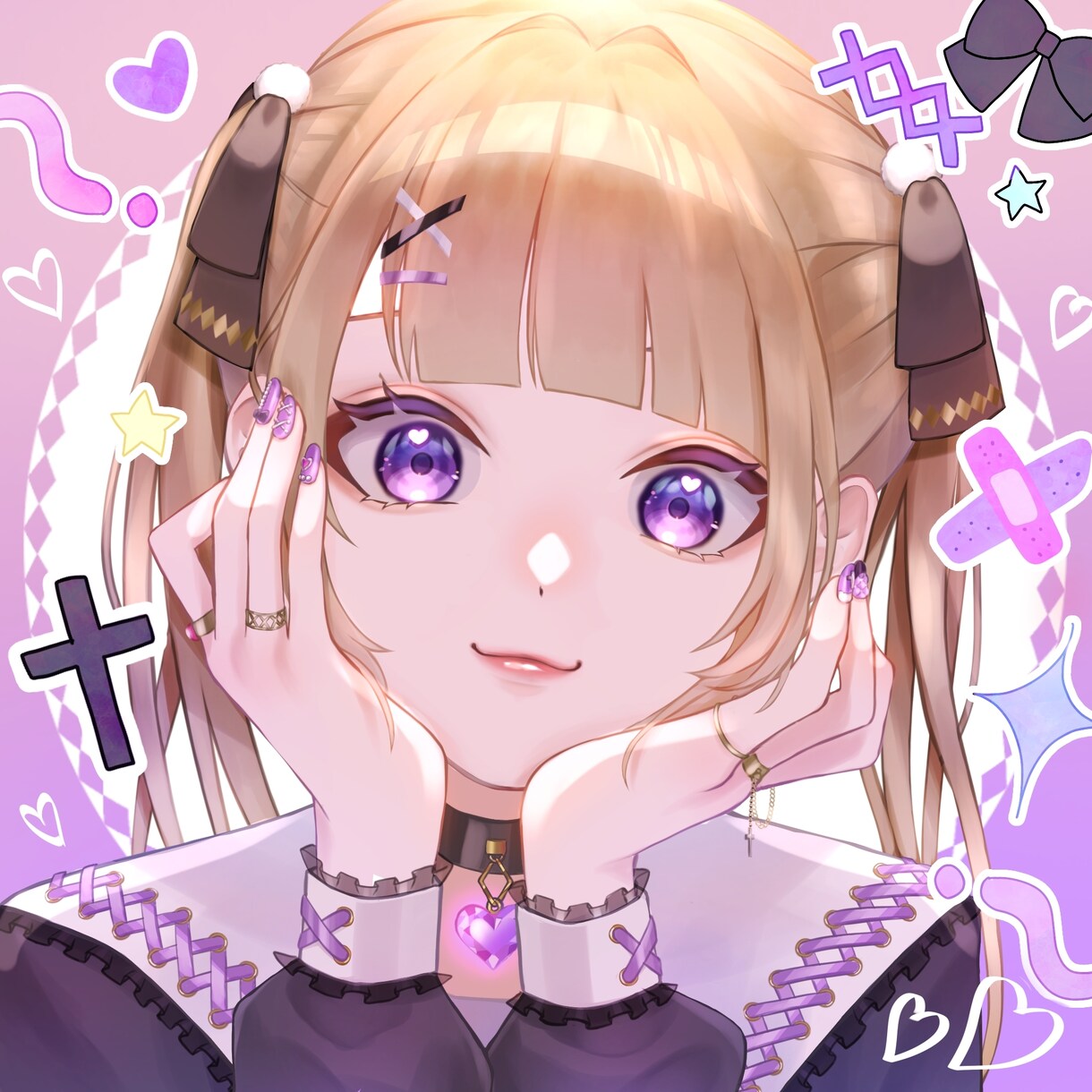 歌ってみたやオリジナルMVのイラスト描きます その他幅広く対応致します！お気軽にご相談ください！ イメージ6