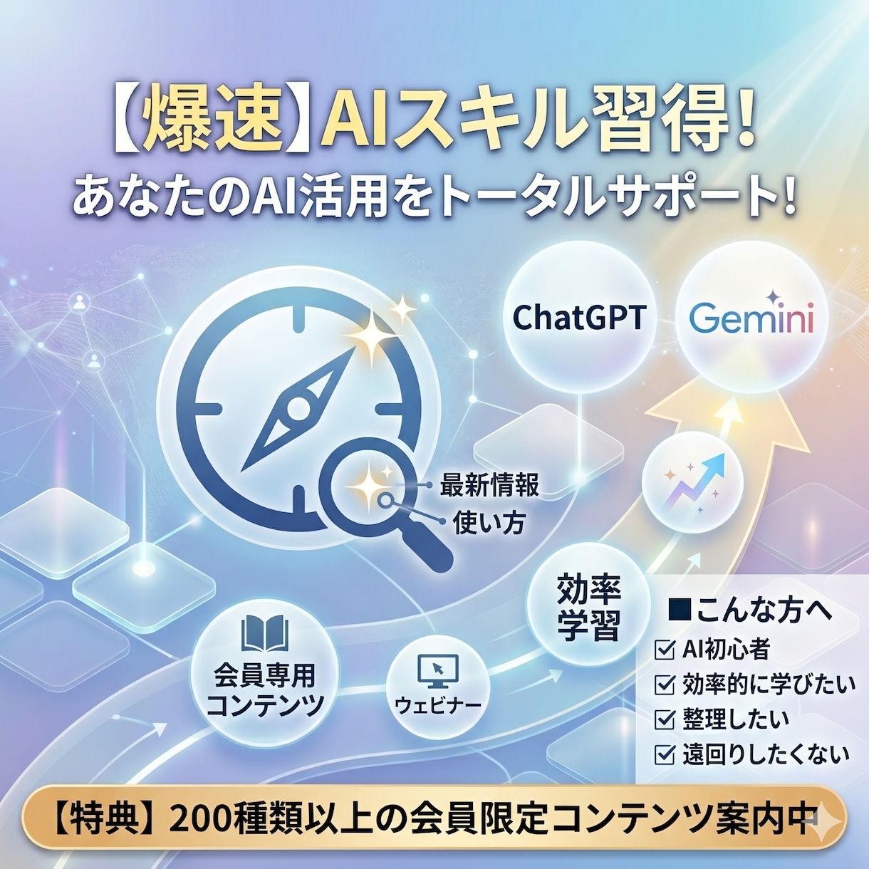 AI副業｜AIの使い方を初心者向けにサポートします AIスキルを習得できる環境をご提供します イメージ1