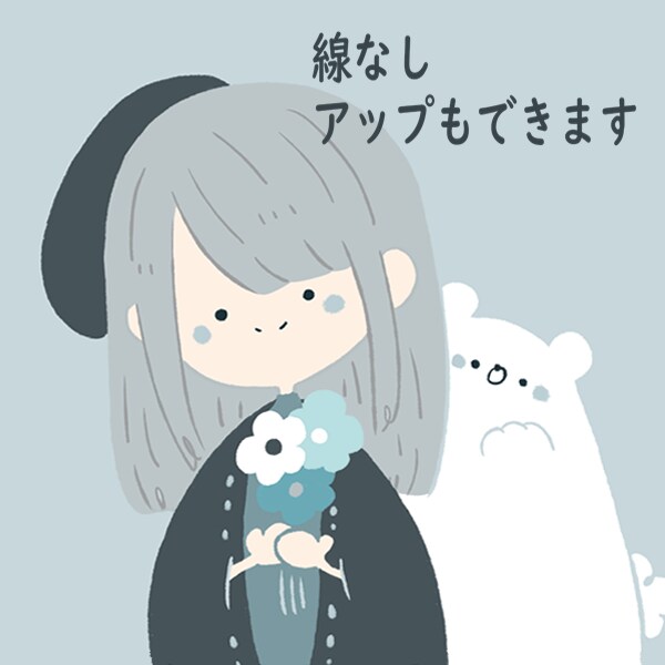 ゆるかわSNSアイコン＊作成致します シンプルで使いやすいアイコンです イメージ2