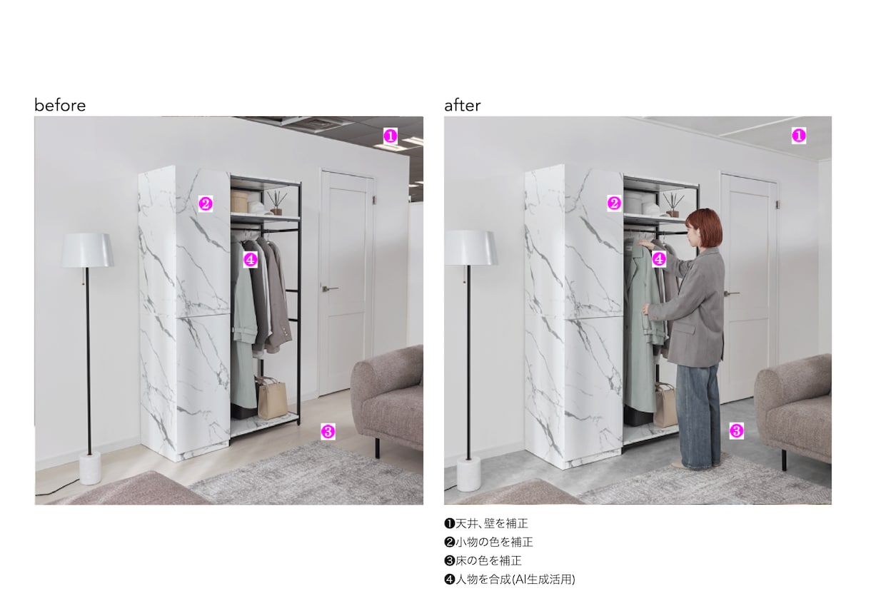 プロ品質の写真レタッチを承ります 色補正から高度な合成まで幅広く対応します イメージ5