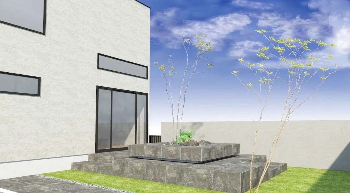 個人のお客様限定、外構図面•パースを作成します これからお家を建てる方、リフォームをお考えの方におすすめです イメージ2