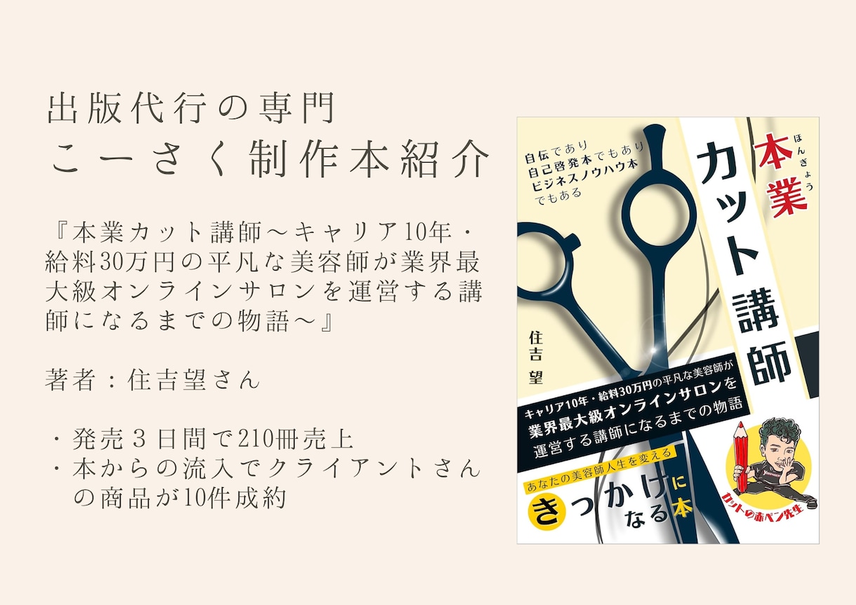 Kindle出版事前モニター& SNSで拡散します 出版代行の専門家andベストセラー3冠作家による原稿添削 イメージ7