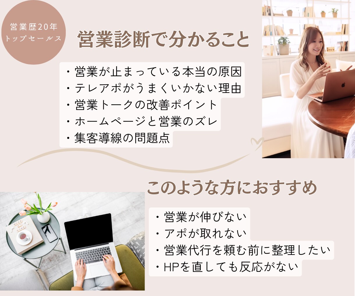 営業が伸びない原因、トップセールス経験で診断します 営業代行での損失を解消し業績の伸び悩みを客観的に分析します イメージ2