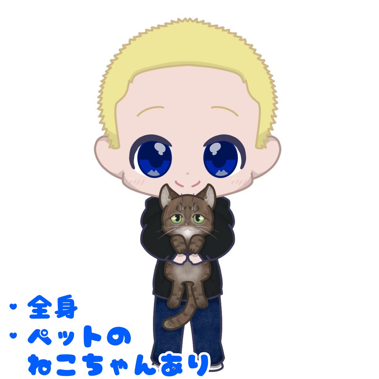 かわいいちびキャラアイコン作成します ゆるっとふんわりかわいいちびキャラアイコンの作成♪ イメージ4