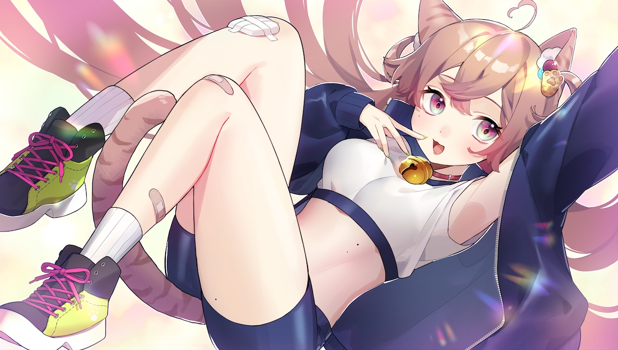 ふわふわ癒されるイラストを制作いたします サムネイル・歌ってみた・記念日イラスト等にご活用ください♪ イメージ2
