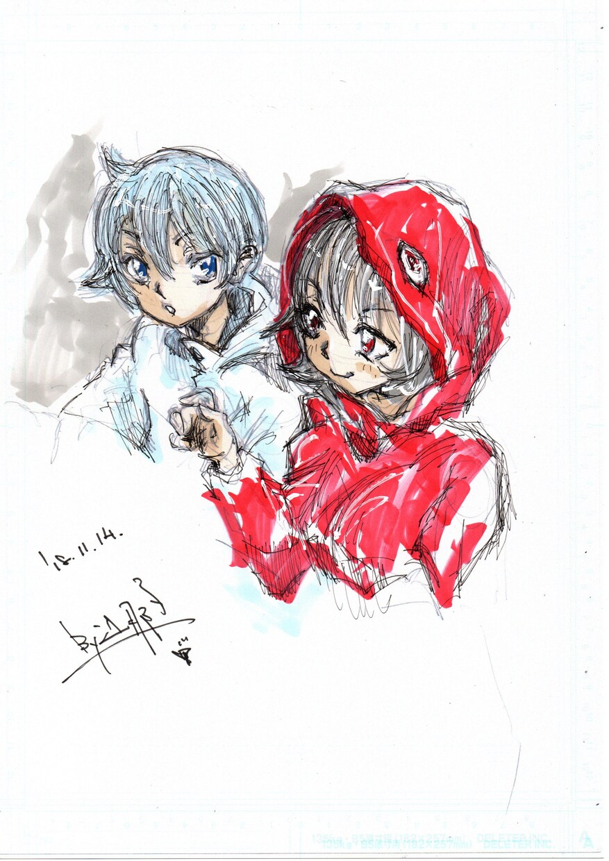 手書きイラストをお譲りします 趣味の域を超えてませんが宜しくお願いいます。 イメージ4