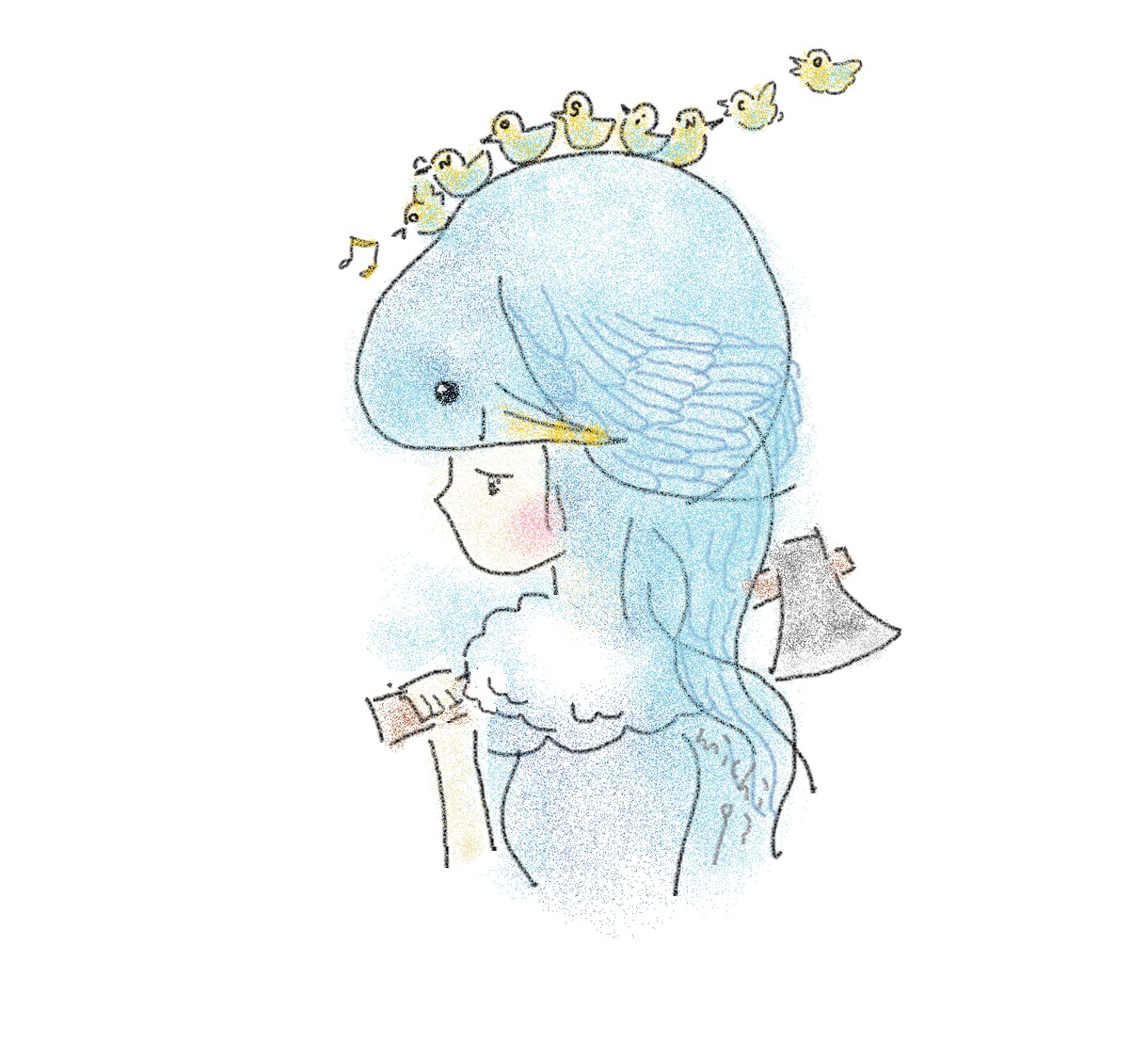 あなたの好きな動物のイラストを描き方ます 好きなものを集めて世界で一つのポートレートイラスト イメージ2