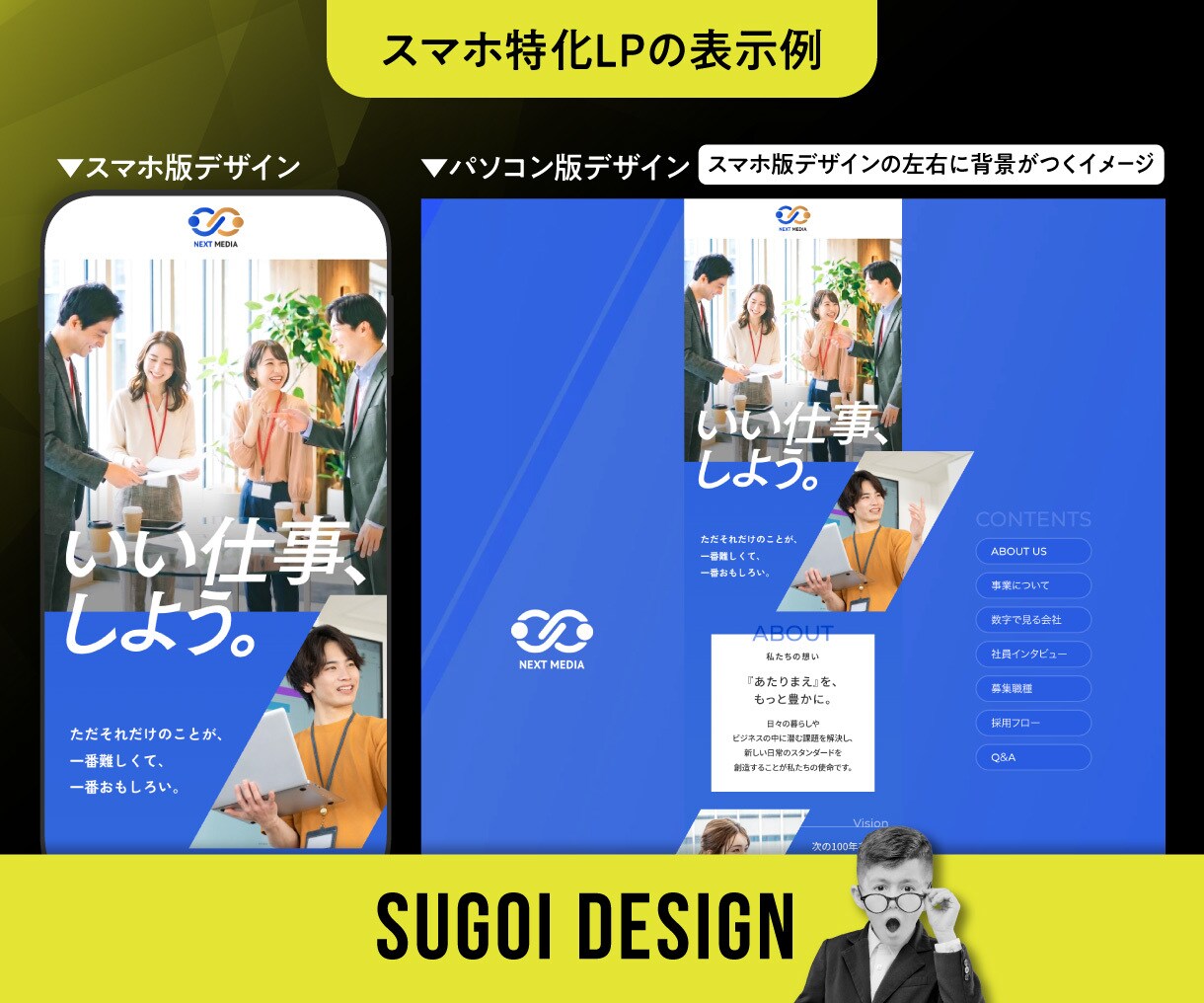 大手水準の高品質！法人チームがLPを制作します デザインから実装まで、プロの確かな技術と実績で安心 イメージ3