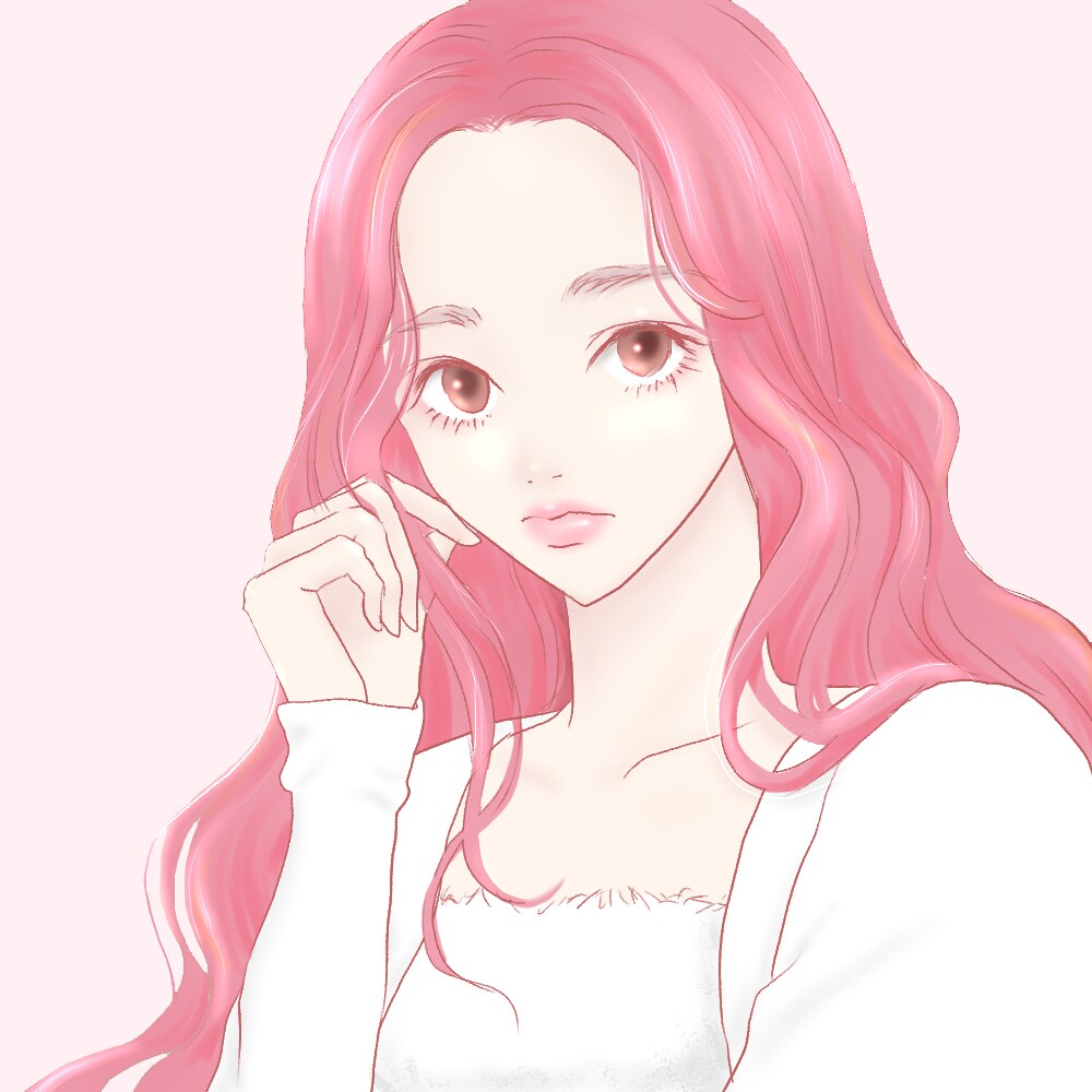 SNSアイコン用、かわいい系のイラスト作成します 女性向け、かわいい、癒し系デザイン得意です イメージ1
