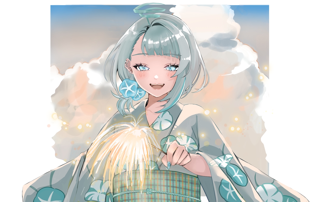 目を惹くイラスト制作します イラスト全般、幅広く制作致します！ イメージ2