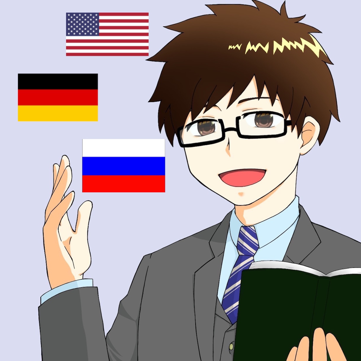 外国語学習の相談サポートします 外国語学習で困ったら4ヶ国語話者に相談しましょう！ イメージ1