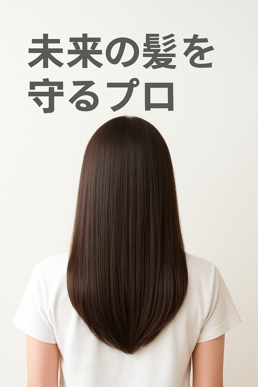 5年後10年後のあなたの髪の毛守ります 5年後10年後のために今の悩みを解決してあの頃の素髪へ イメージ1