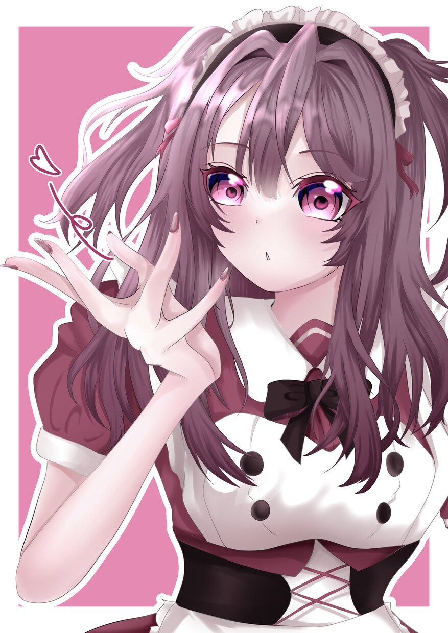 かっこ可愛いイラスト描きます なかなかない髪の塗り方です！！ イメージ4