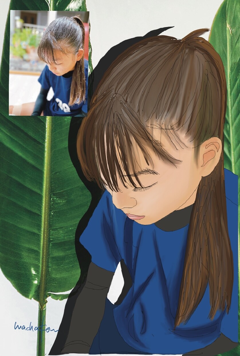 他にはちょっとないアートにします ワタシは似顔絵作家ではありません。ちょっと作れるだけの人です イメージ6
