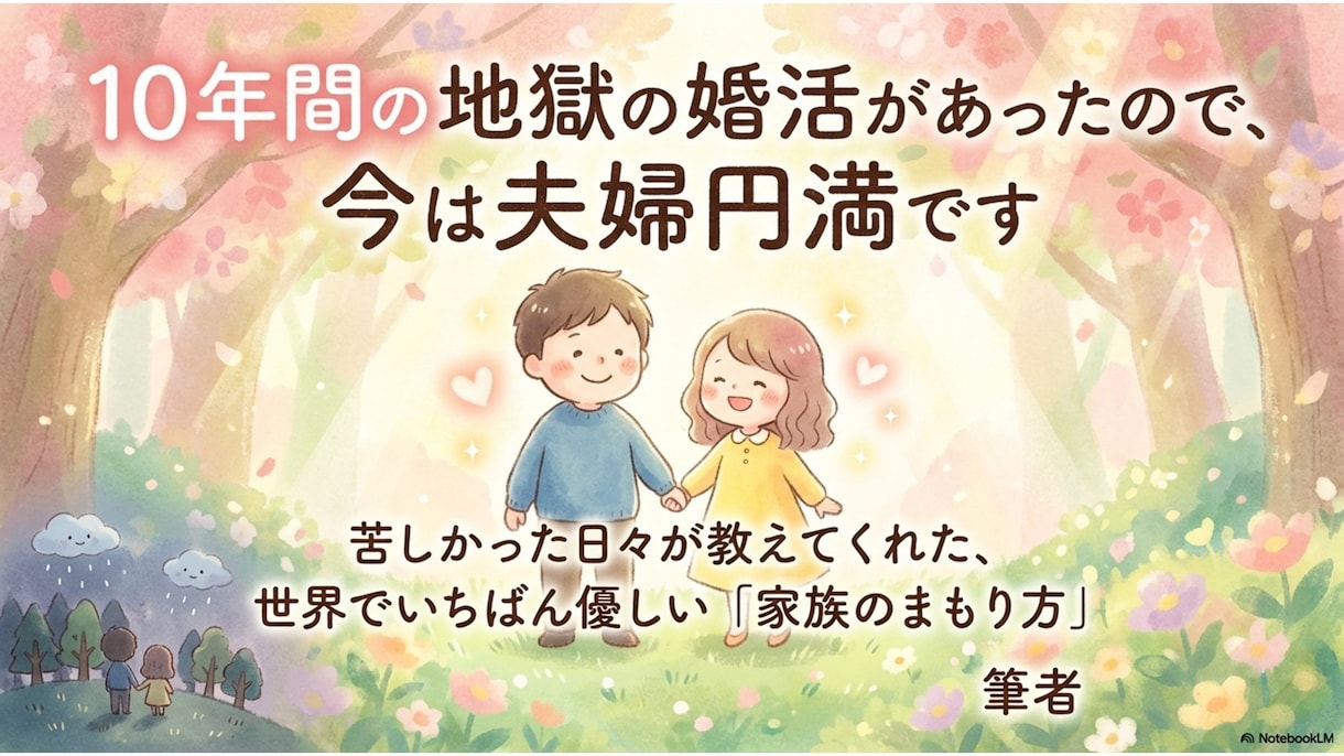 ちょっと厳しい婚活相談します 10年間の婚活地獄のおかげで今は夫婦円満です。 イメージ1