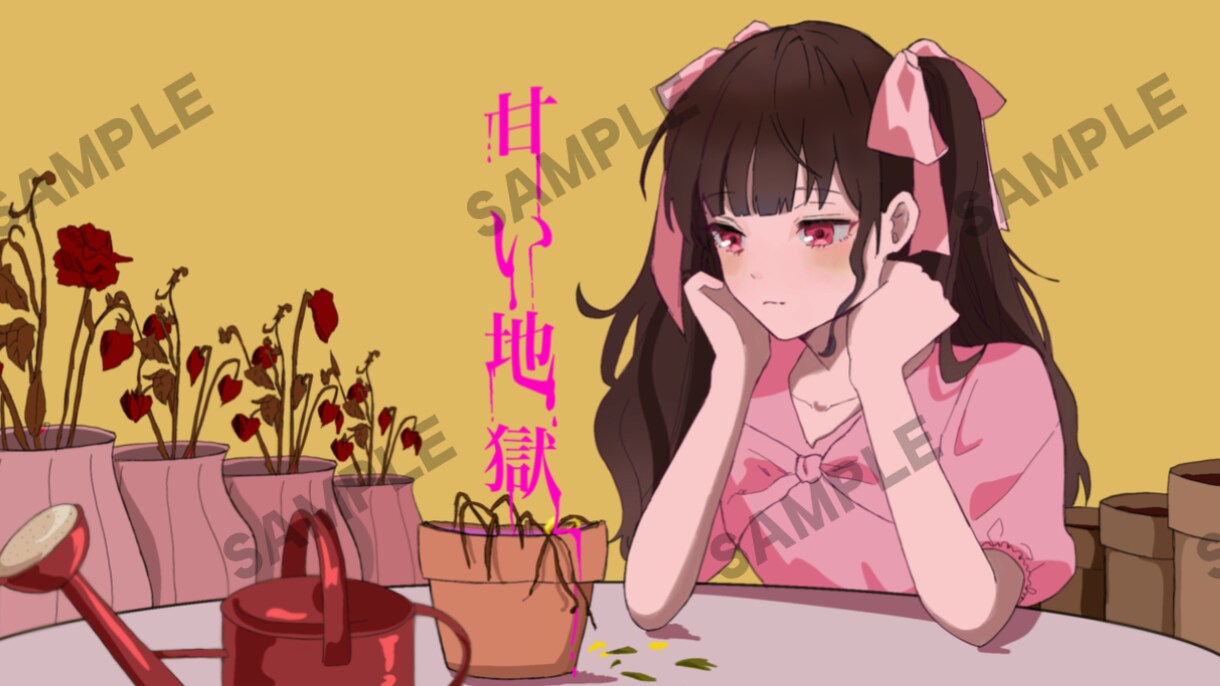 歌ってみたのサムネイルイラストをお描きします 本家様をリスペクトしたイラストをお描きします！ イメージ2