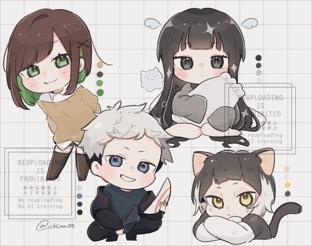 SNS等で使えるイラスト描きます 丁寧な取引を心がけています！何卒お願いいたします！ イメージ2