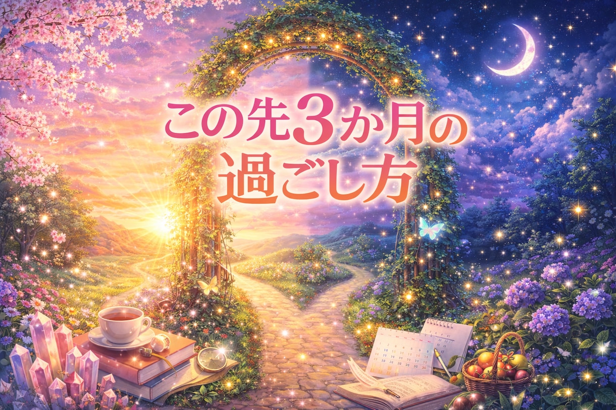 この先 3ヶ月の過ごし方を守護霊に聞きます この先3ヶ月、あなたはどんな流れの中にいるのでしょうか。 イメージ1
