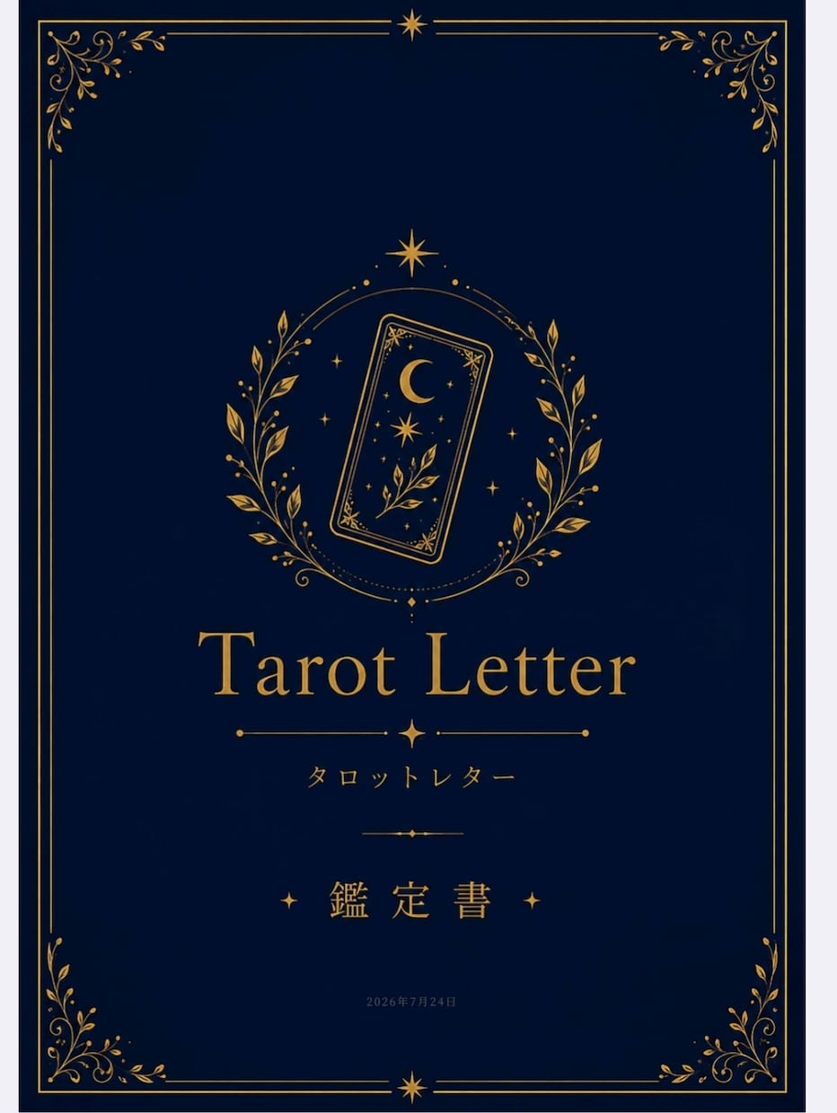タロット鑑定書をお届けします 今のあなたに必要な言葉を鑑定書にてお届けします イメージ6