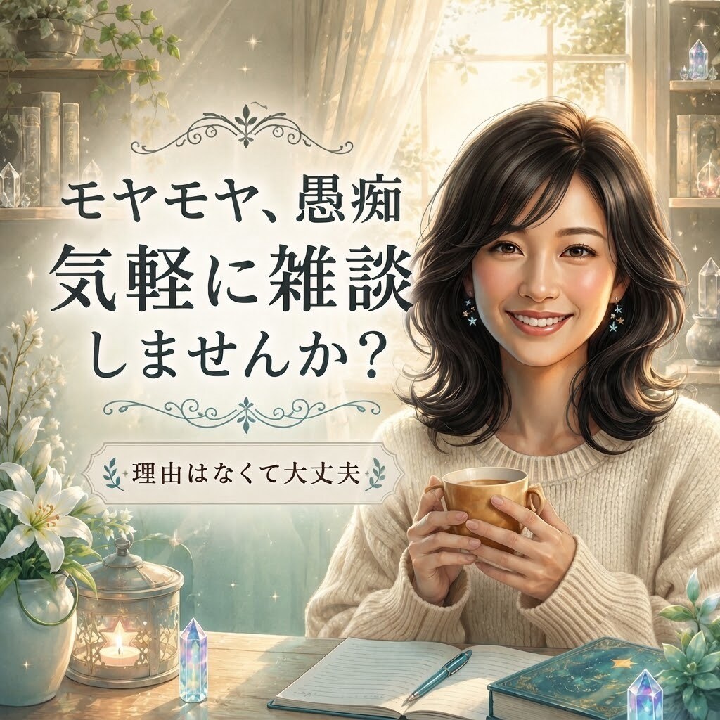 愚痴、何気ない雑談も。どんなことでもお聴きします 今の気持ちを吐き出して、心を楽に。1、2分も大歓迎です イメージ1