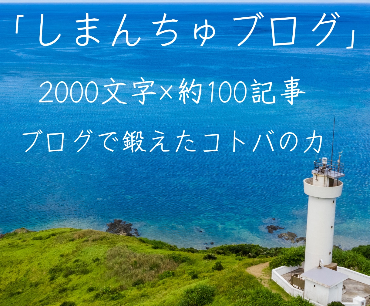 心に響く、ネーミングorキャッチコピー5案考えます お客様の"コトバ"の悩み、石垣島で育てた感性で解決します。 イメージ5
