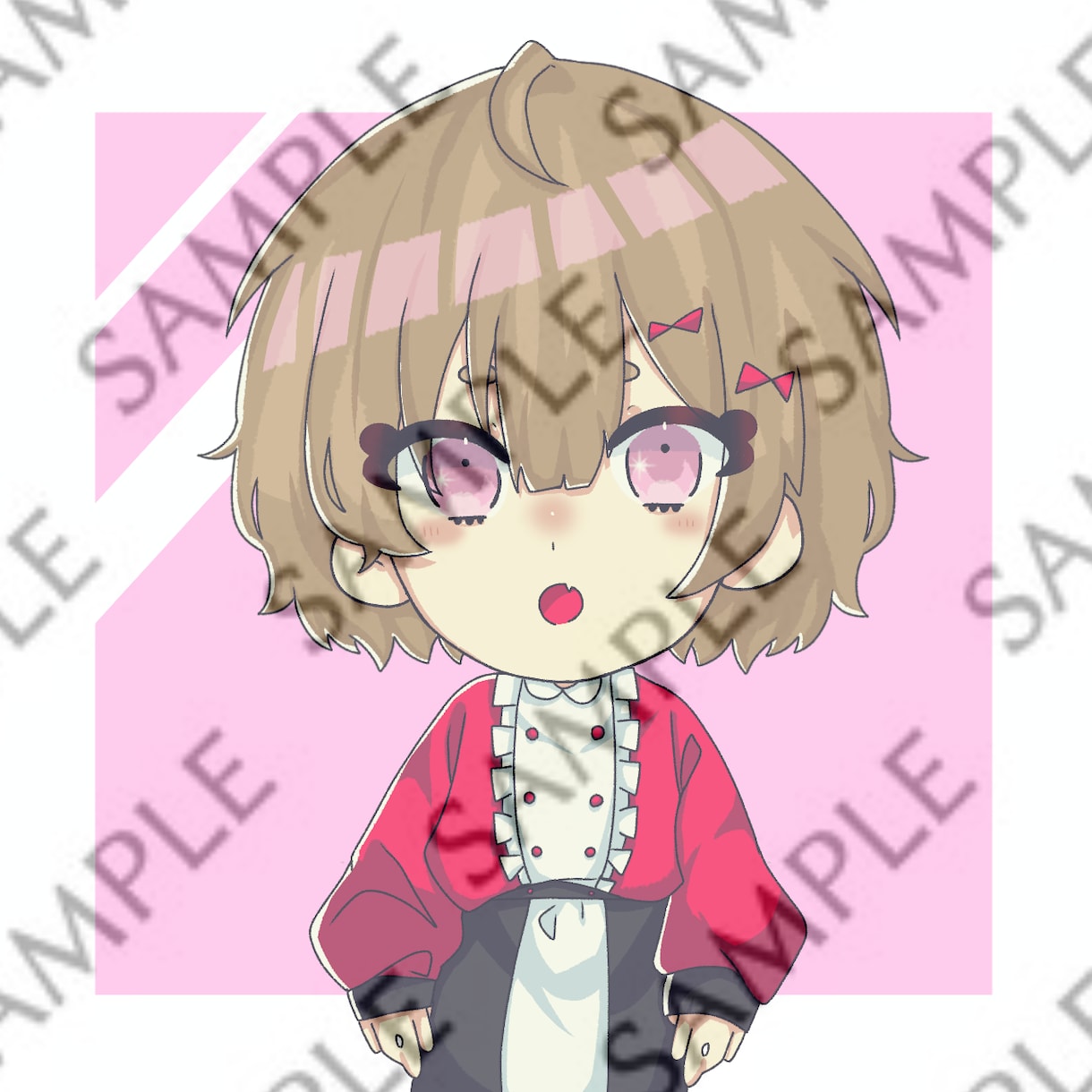 アイコン用ミニキャライラストを描きます かわいいアイコン欲しくないですか？ イメージ1