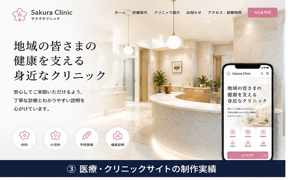 WordPressでお洒落なホームページ作成します 集客につながるお洒落なホームページ制作 イメージ5