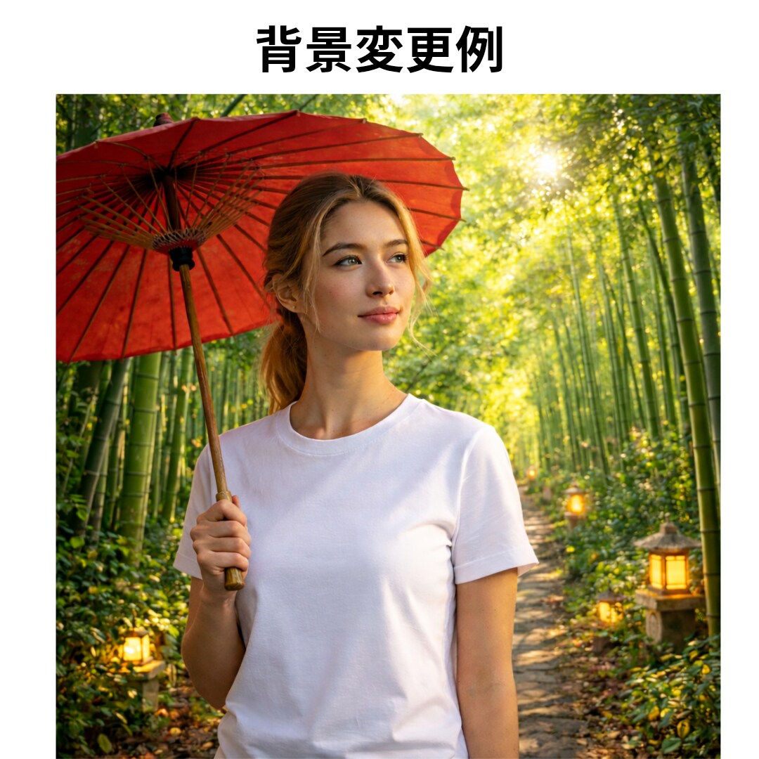 Tシャツ用商品画像を作成します 販売ページで映える画像に仕上げます イメージ3