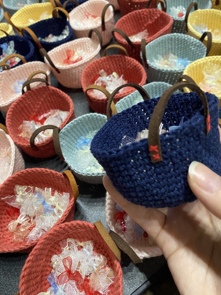 小物入れを作成します リボンシャワーなどの入れ物としても使えます♪ イメージ2
