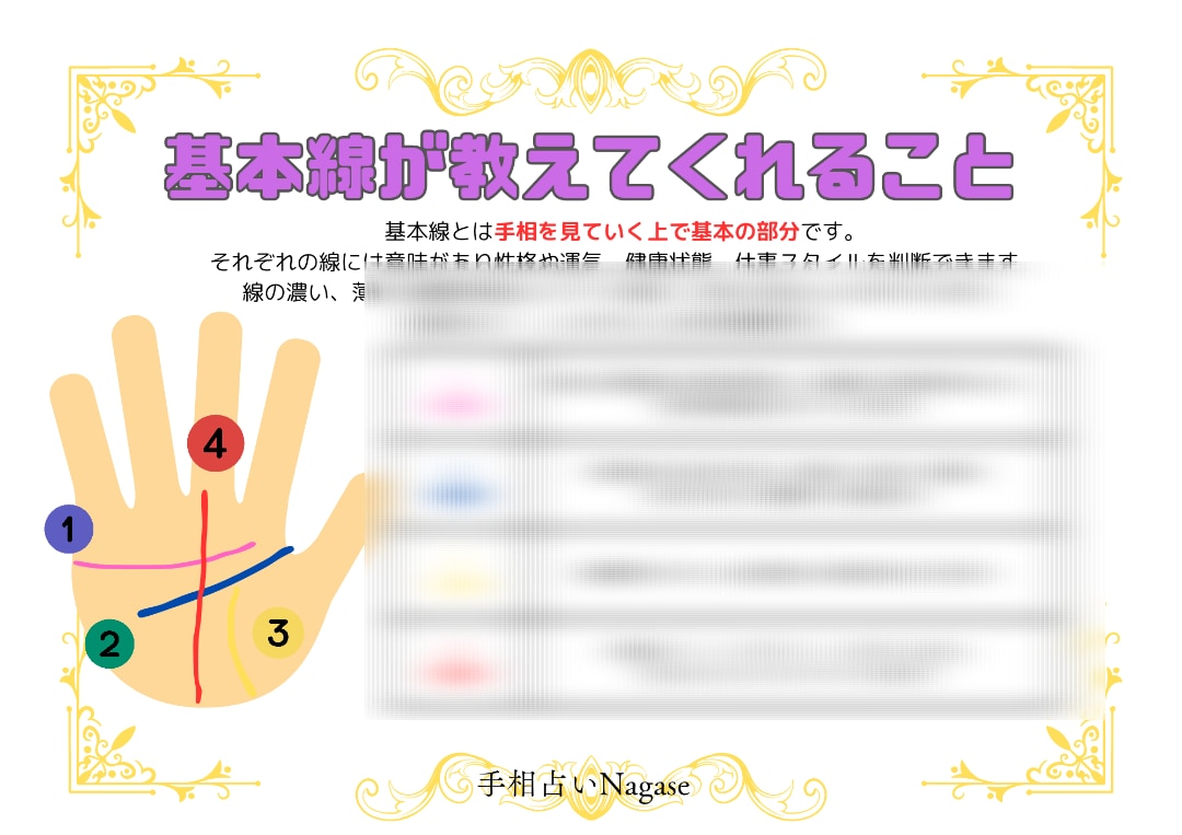 自分の手相が分からない人、本気鑑定します 本やテレビを見ても自分の手相がわからないあなたへ イメージ5