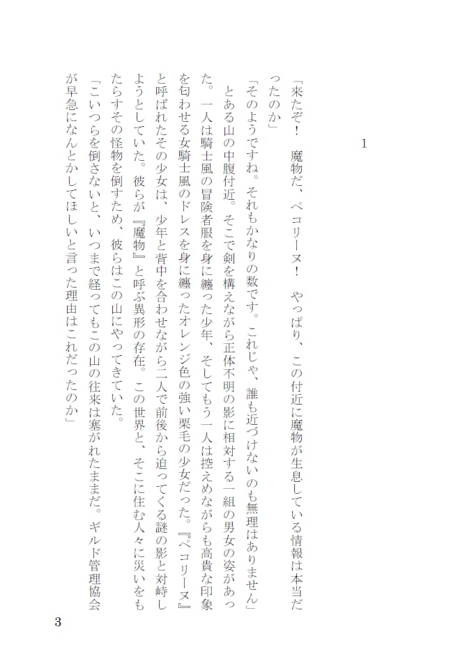 ガッツリ長編小説執筆します 長編ならではの濃厚緻密な描写で、無限の物語を創造します イメージ4