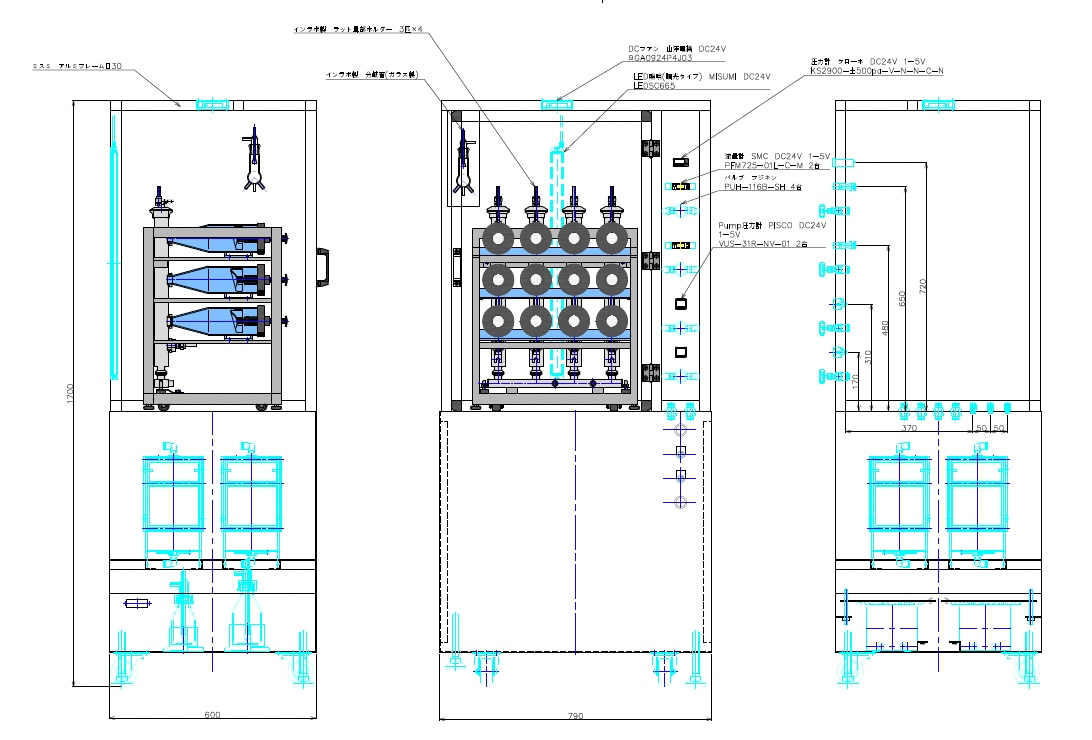 手書き図面やアイデア図を2DCADに製図致します ◎現場目線で伝わる図面をCAD化します！ イメージ2