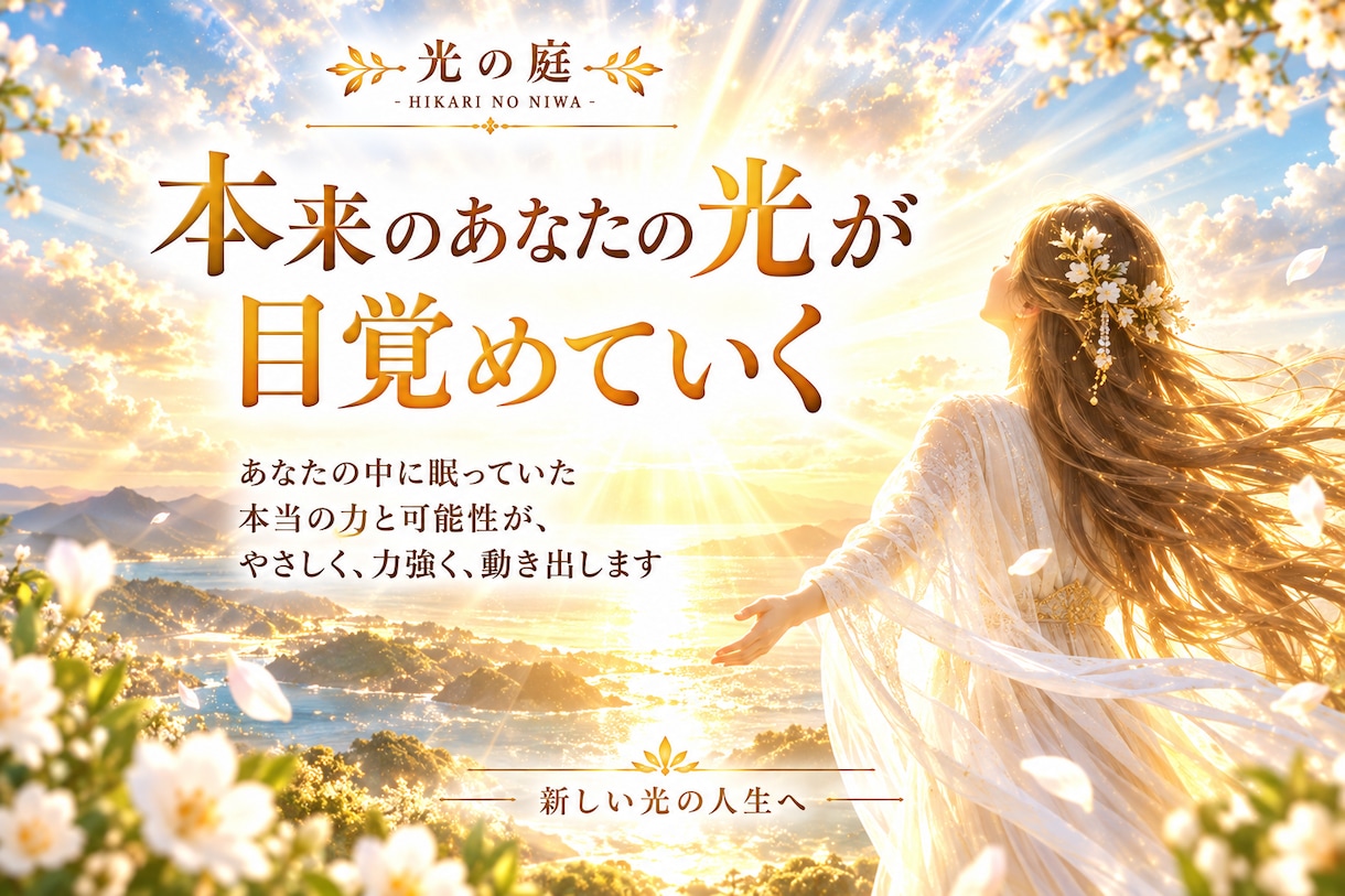 天照大神の光と融合し本来の自分を目覚めさせます 大祓いと四魂の光を通して、あなたの中に眠る本質を引き出します イメージ7