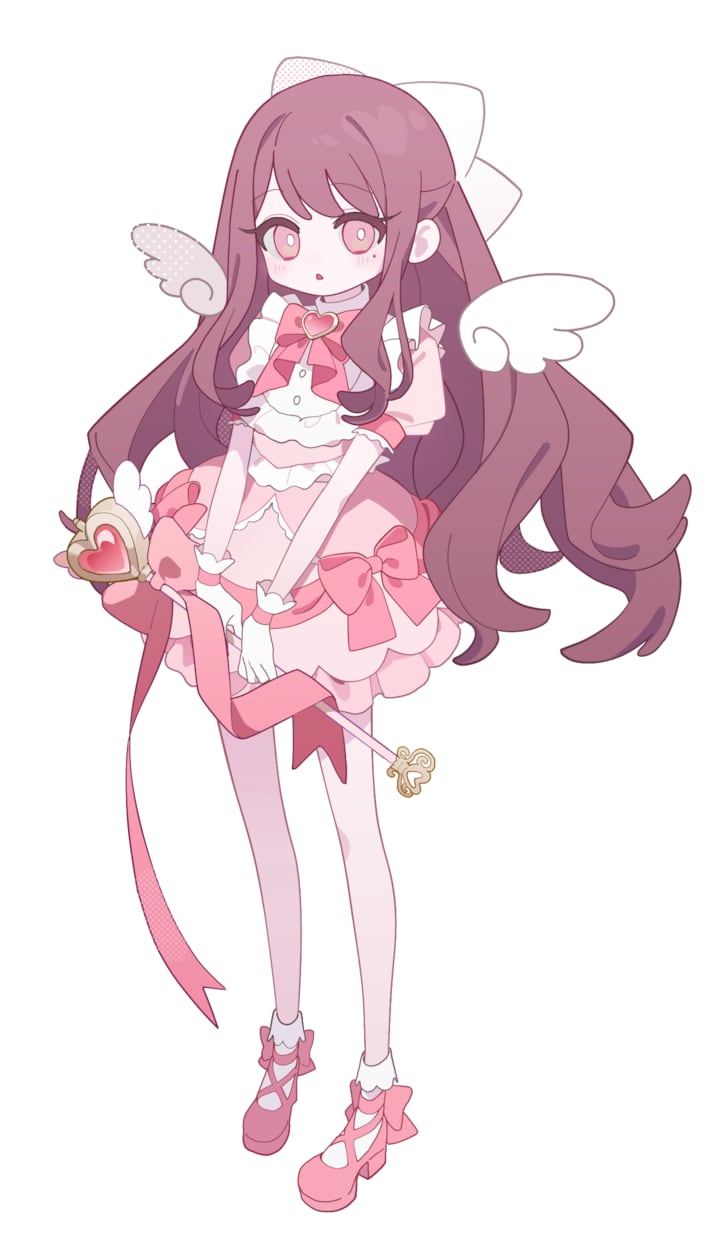 可愛らしいキャラデザ・Live2d原画を描きます 透明感のある可愛らしいイラストと、バランスのとれたデッサン！ イメージ3