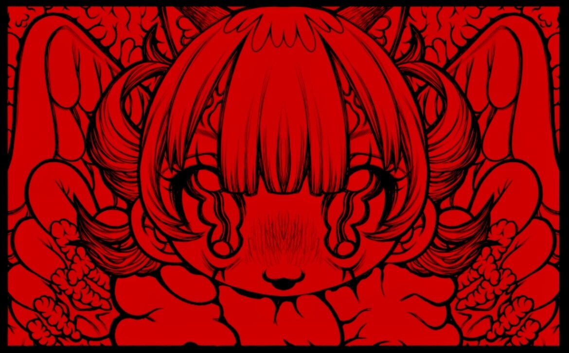 少し奇妙な世界観の絵を描きます 少し奇妙でかわいい不思議な世界観 イメージ3