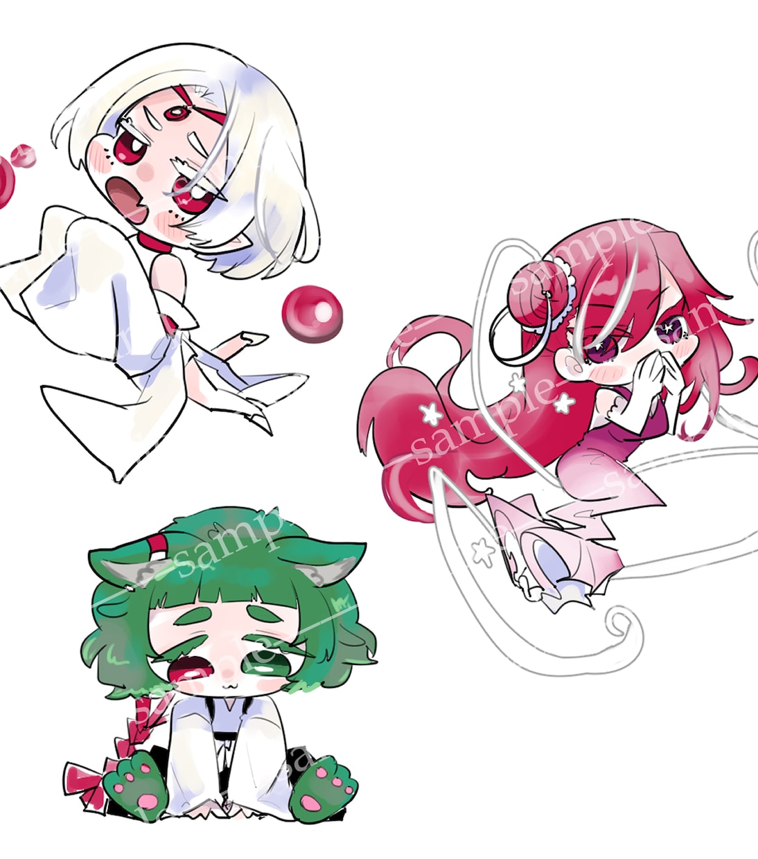 用途に合わせたイラストを描きます 想像・妄想力を使ってキャラの魅力の表現方法を見つけます イメージ5