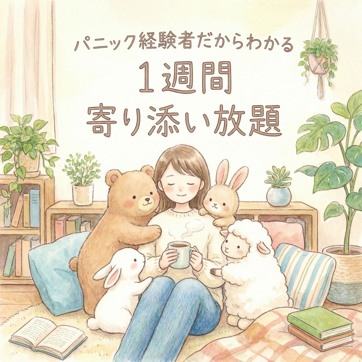 誰にも言えないパニックの苦しさ、私が受け止めます パニック経験者ならではの視点でお話しできます。 イメージ1