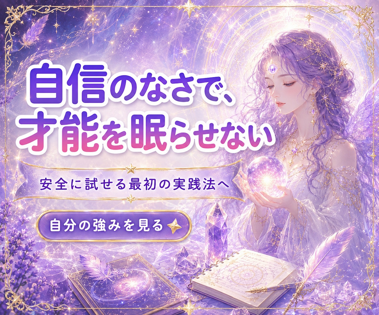 サードアイ診断で占い師としての才能を見抜きます え！私に？普通の占い師で終わらない第三眼診断。 イメージ2
