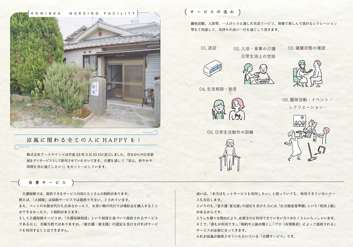 現役デザイナーが会社案内をおしゃれに仕上げます イラストを使ってセンス良く仕上げます イメージ7