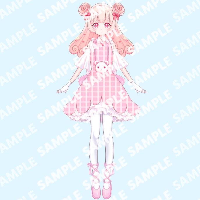 Vtuber様用パーツ分け全身イラスト制作します ご要望に寄り添い、オリジナリティを出すことを心掛けています。 イメージ2
