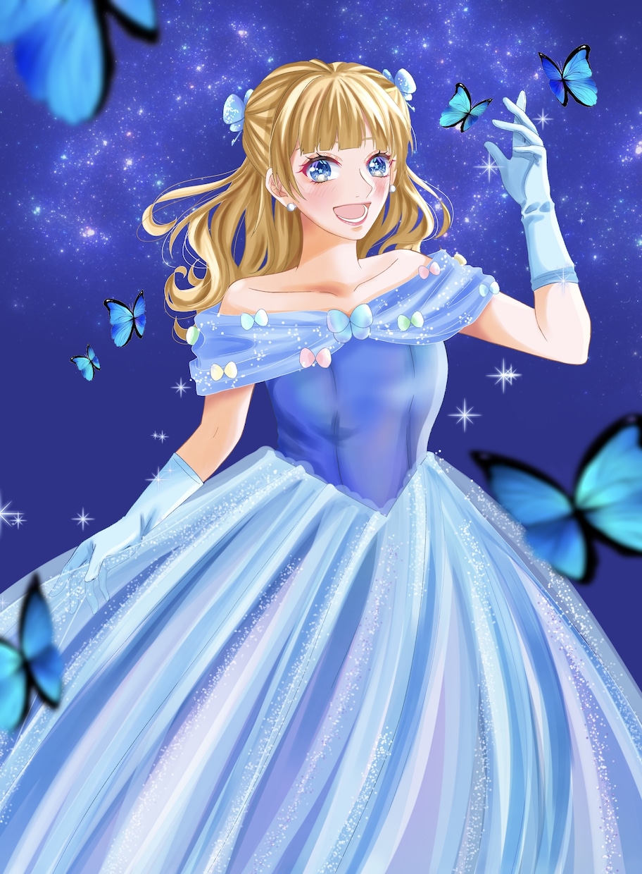 可愛い女の子イラストを制作します SNSのアイコンや観賞用などにꕤ.。 イメージ2